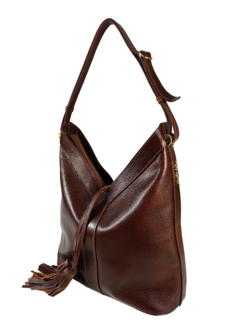 BOLSA VICTORIA COURO PINHAO