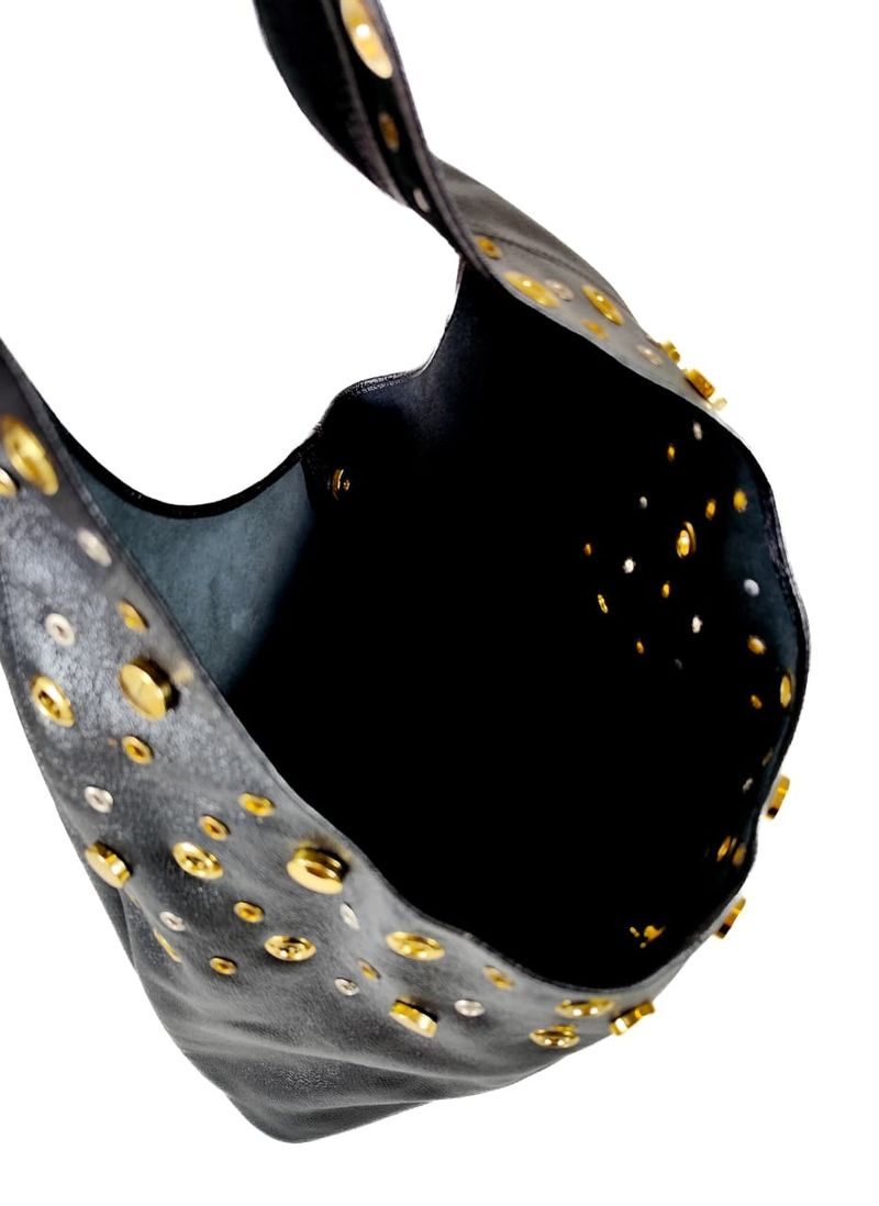 BOLSA IVANA COURO PRETO