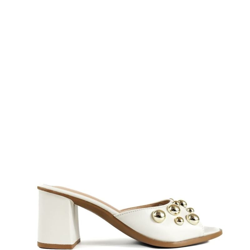 MULE SALTO MEDIO OFF WHITE