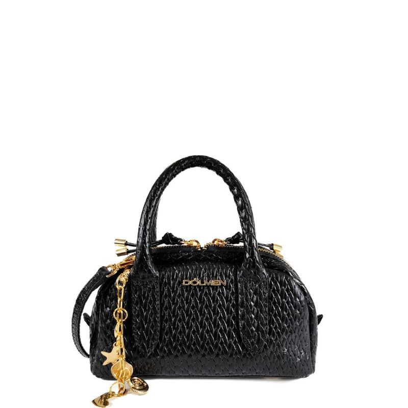 MINI BAG SIENA COURO PRETO
