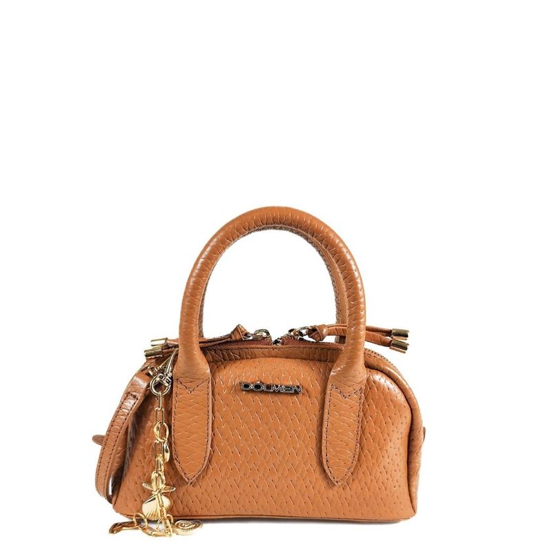 MINI BAG SIENA COURO CARAMELO