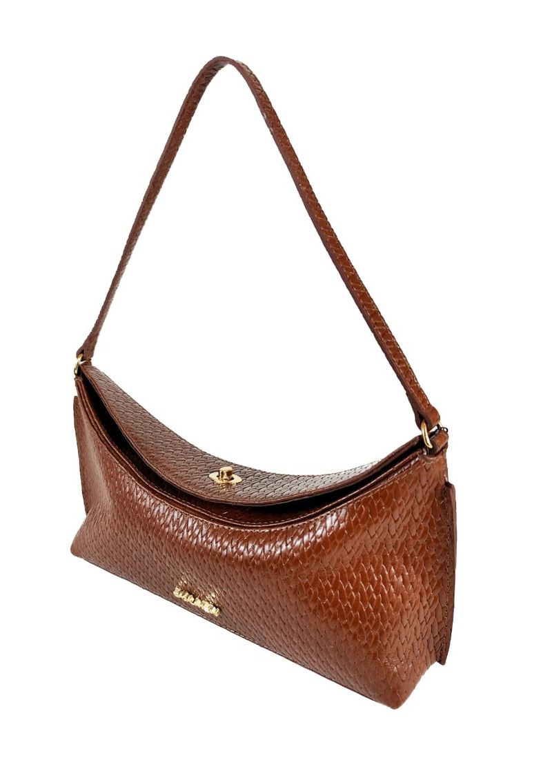 MINI BAG LIGIA COURO PINHAO