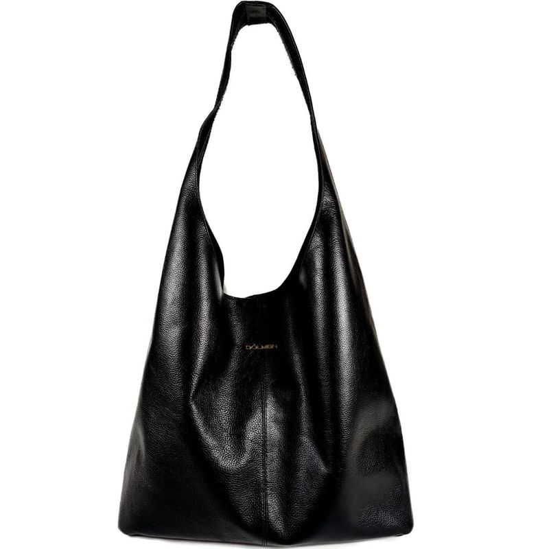 BOLSA SILVANA COURO PRETO