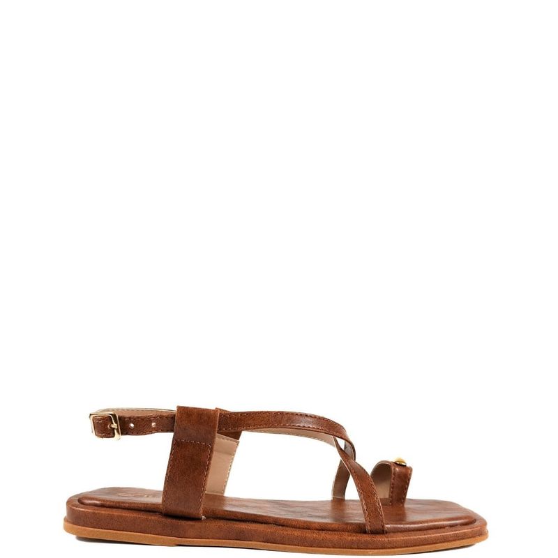 RASTEIRA FLAT CARAMELO