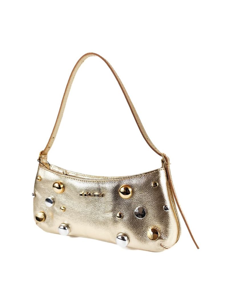 MINI BAG ESME COURO OURO