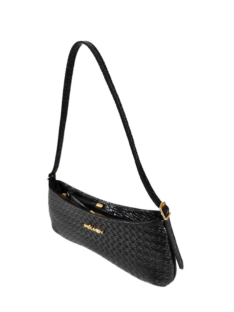 MINI BAG ESME COURO PRETO
