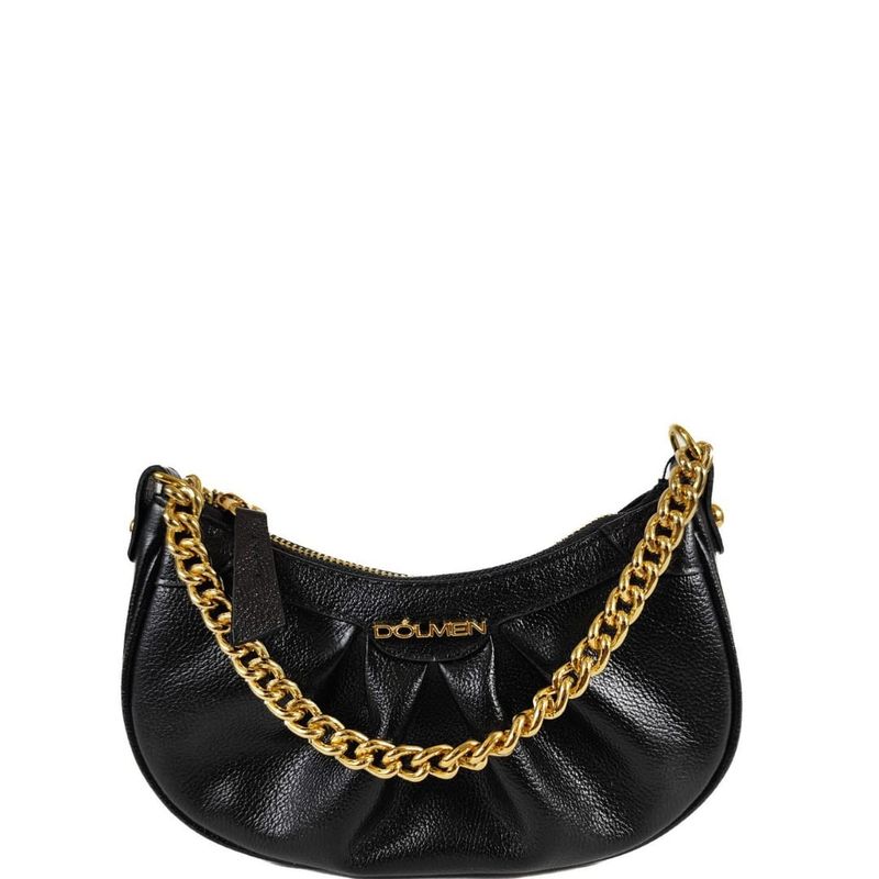 BOLSA CAMILA TIRACOLO COURO PRETO