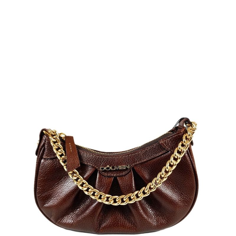 BOLSA CAMILA TIRACOLO COURO PINHAO