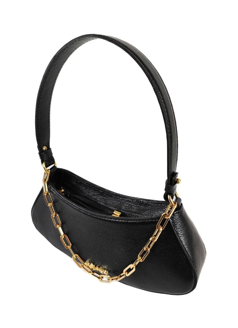 MINI BAG GABRIELA COURO PRETO