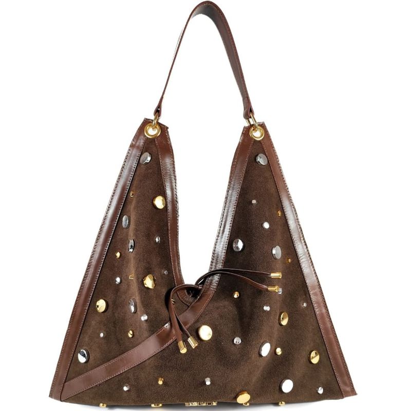 BOLSA CHIARA COURO CAFE