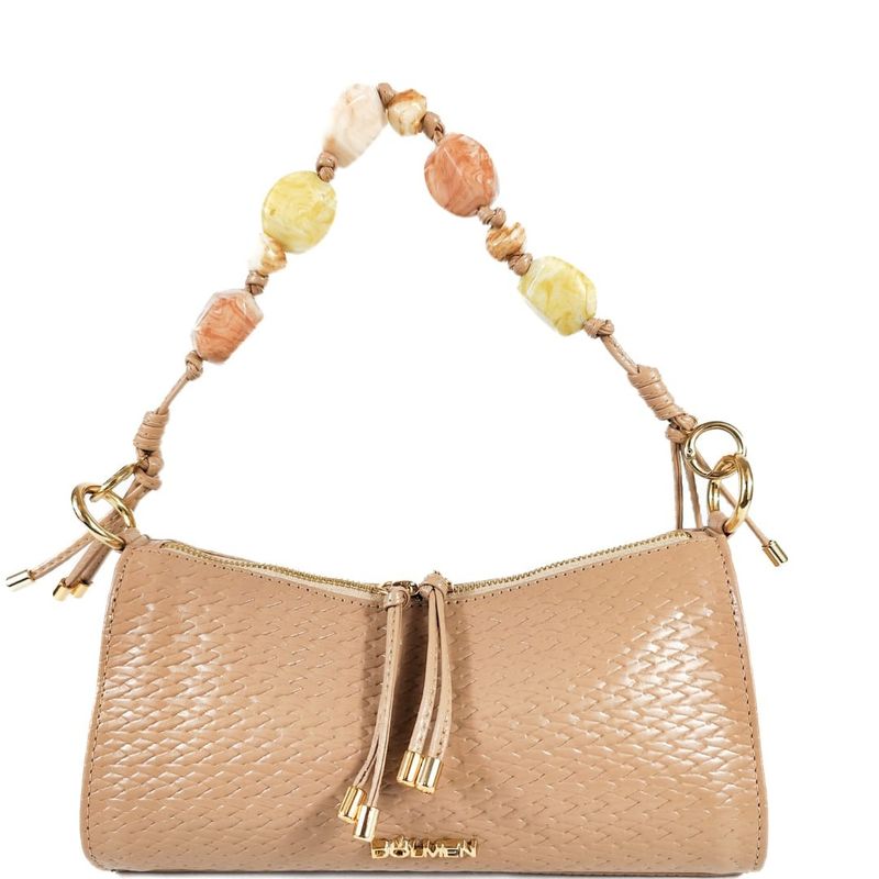 MINI BAG ARIEL COURO AREIA