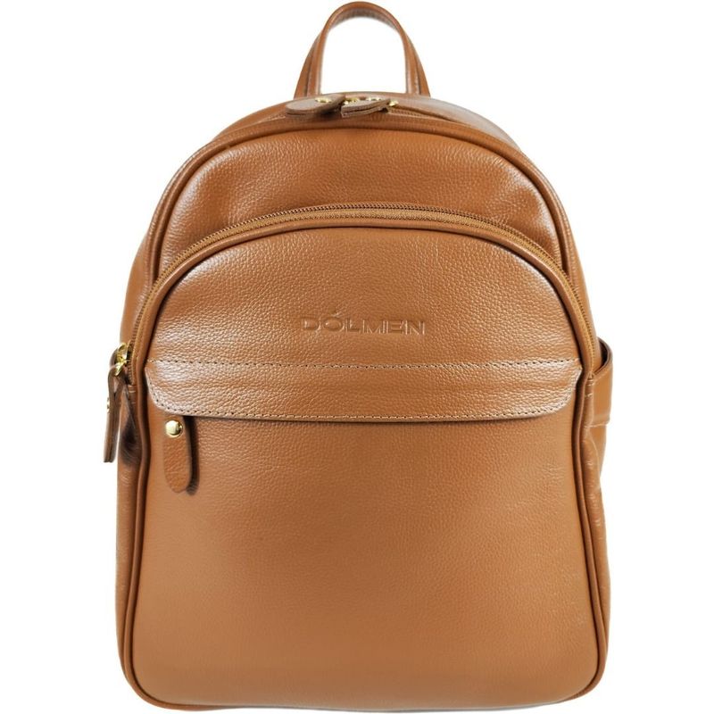 MOCHILA DOL COURO AMBAR