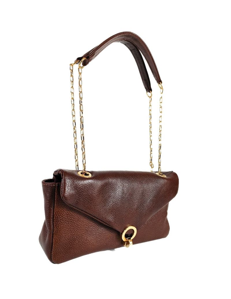 BOLSA LARI TIRACOLO COURO PINHAO