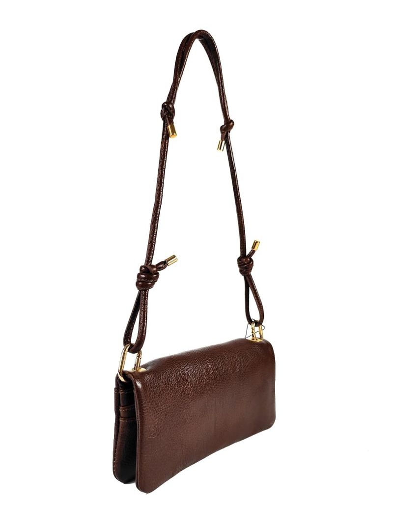 MINI BAG SELENA COURO PINHAO
