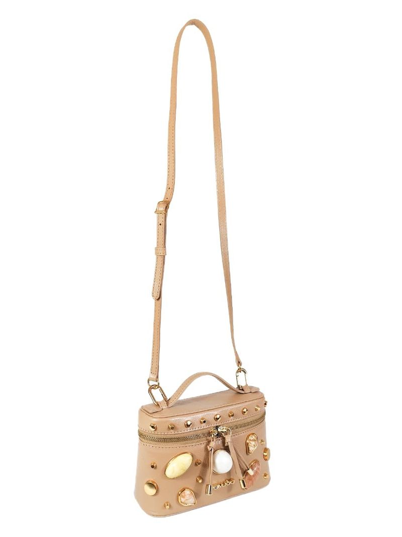 BOLSA AISHA TOTE COURO BEGE