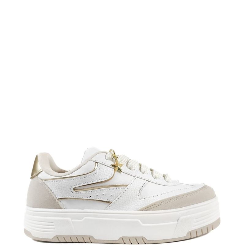 TENIS COURO SOFFT BRANCO