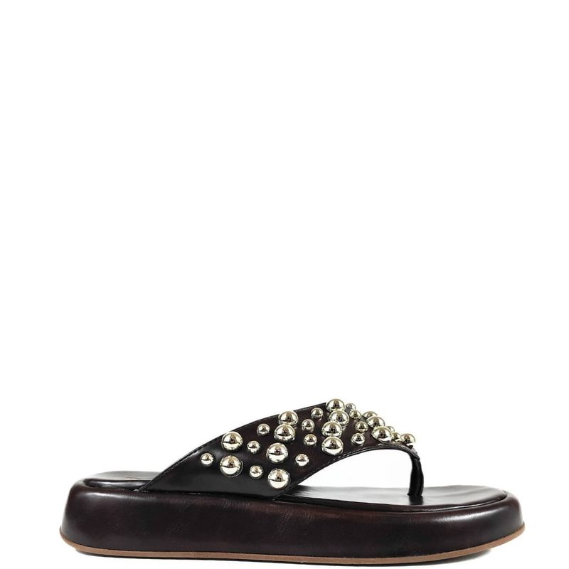 SANDALIA FLATFORM MOCHA