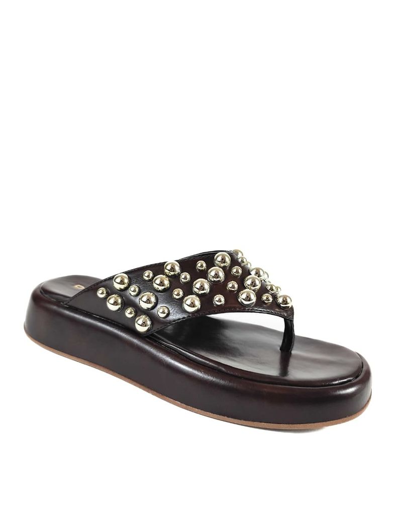 SANDALIA FLATFORM MOCHA