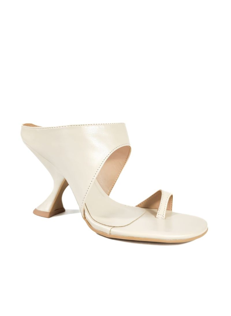 SANDALIA  SALTO ALTO OFF WHITE