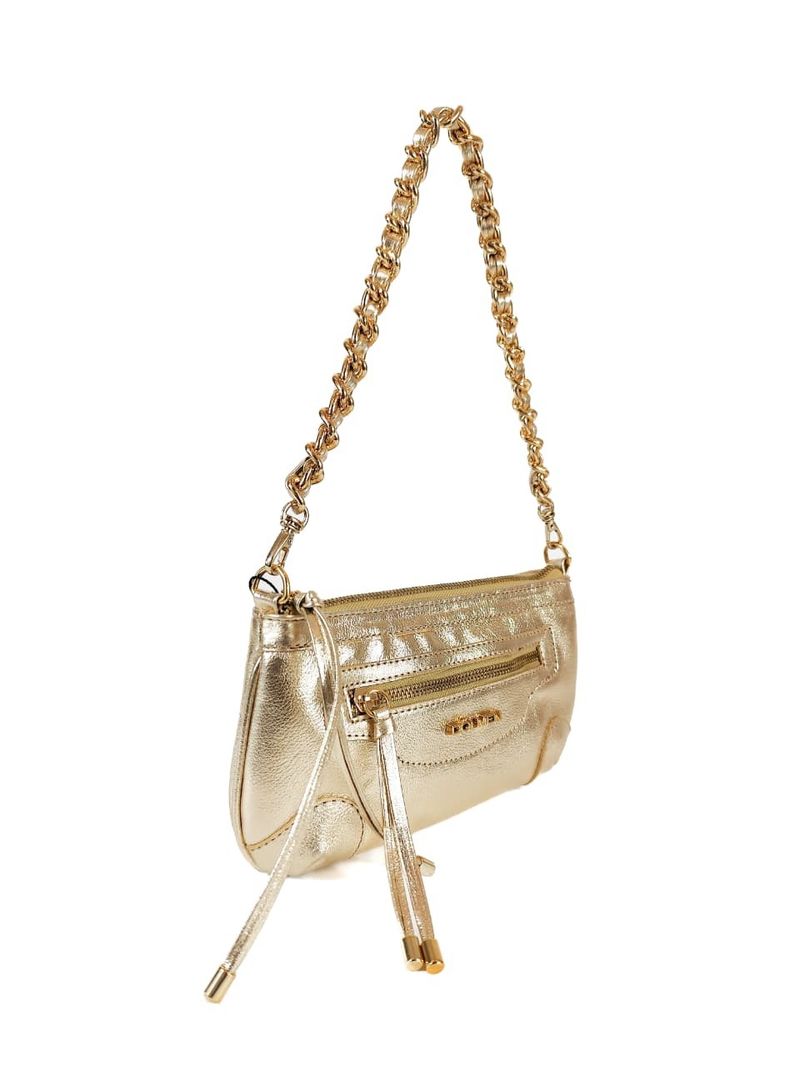 BOLSA FRIDA TIRACOLO COURO OURO