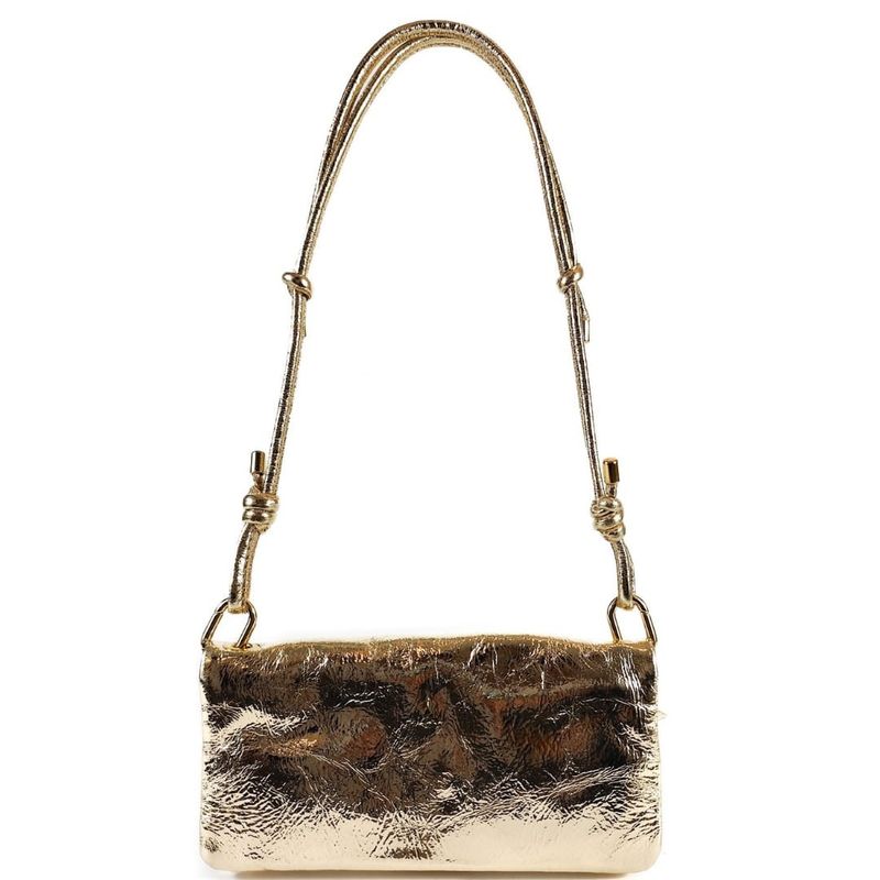 MINI BAG SELENA COURO OURO