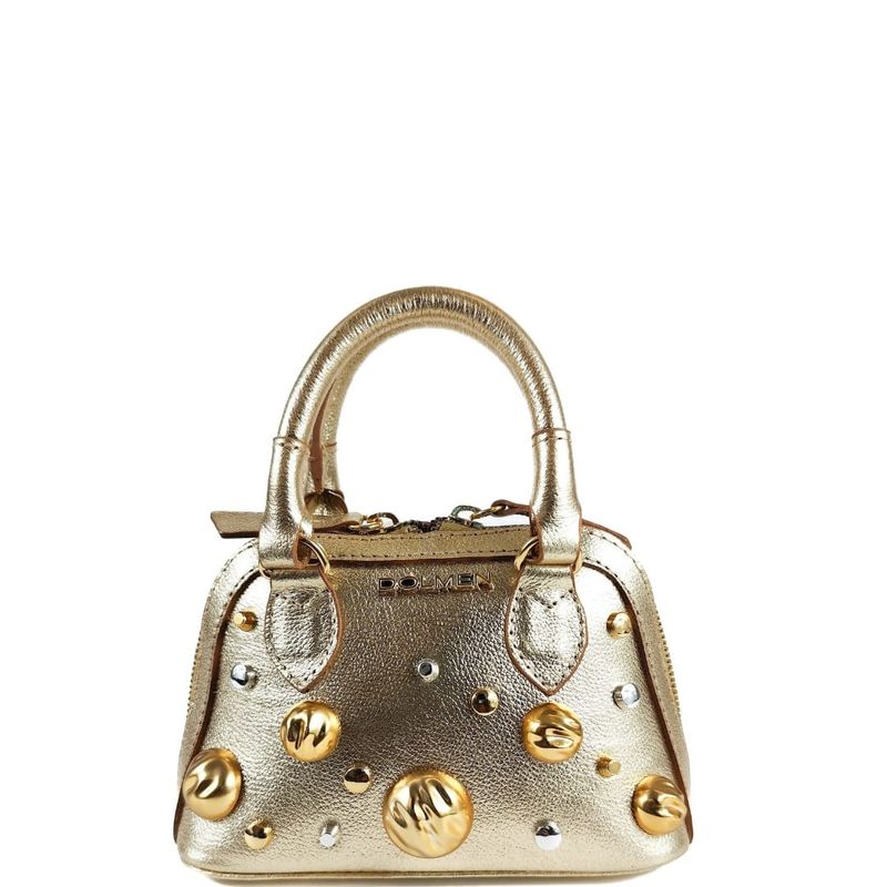 MINI BAG NEW LOLLA COURO OURO