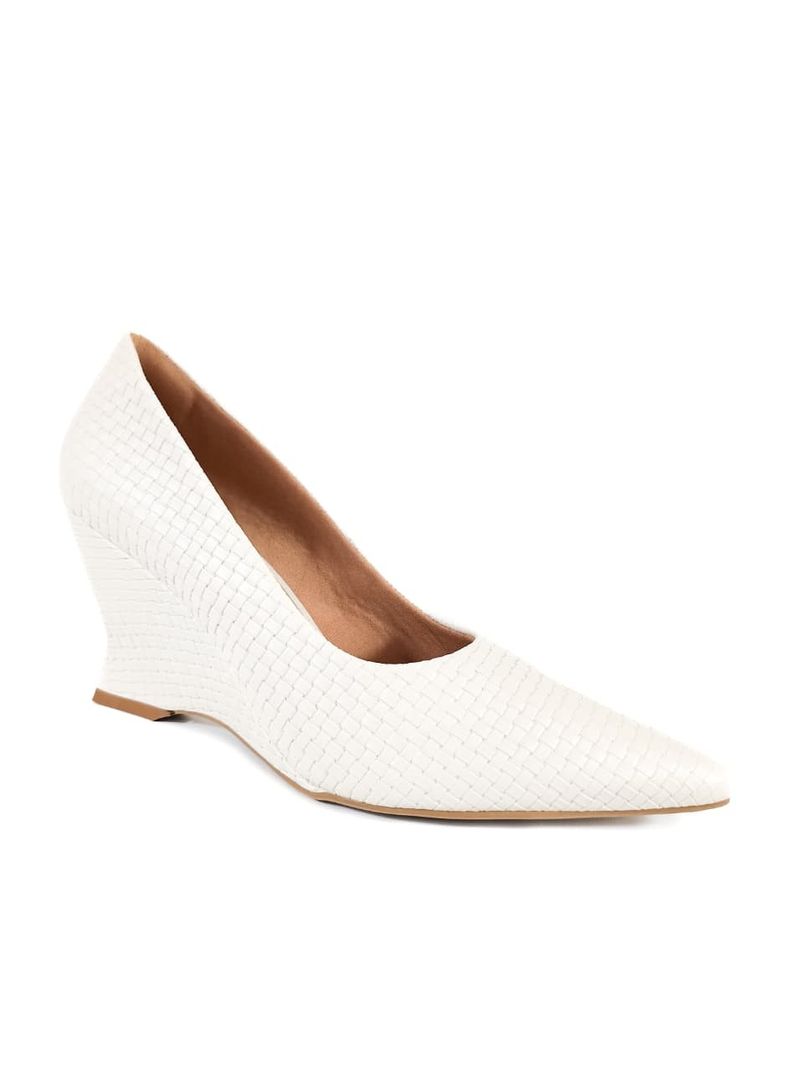 SCARPIN ANABELA OFF WHITE