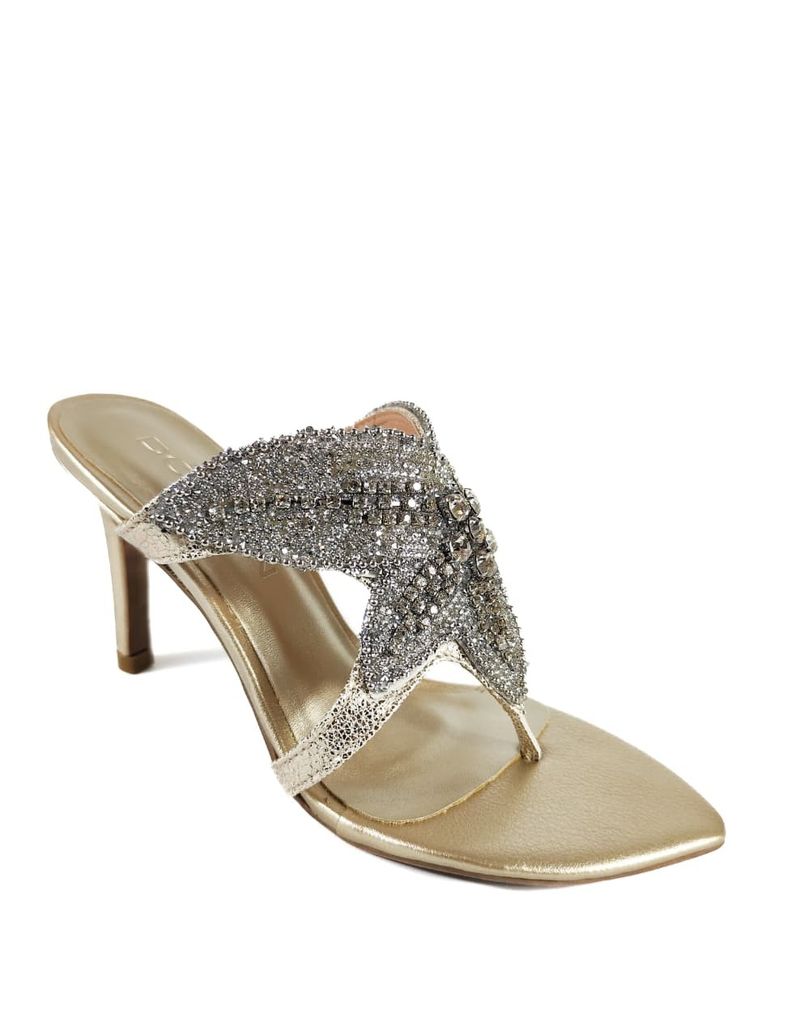 SANDALIA CRAQUELE OURO LIGHT