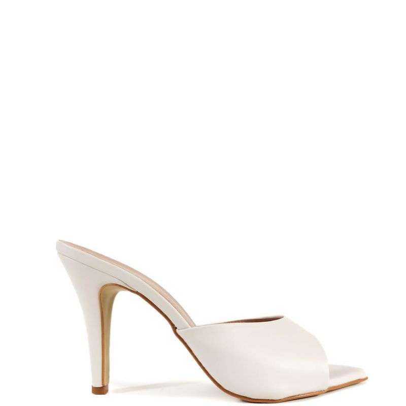 MULE SALTO ALTO OFF WHITE