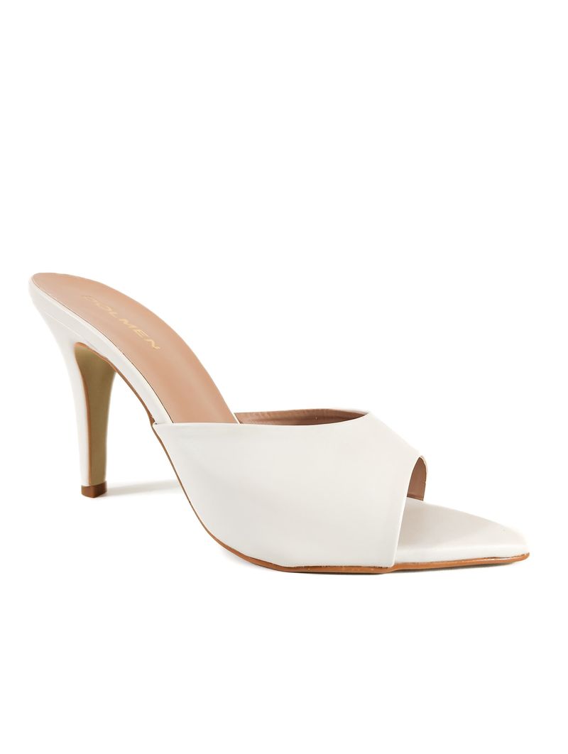 MULE SALTO ALTO OFF WHITE