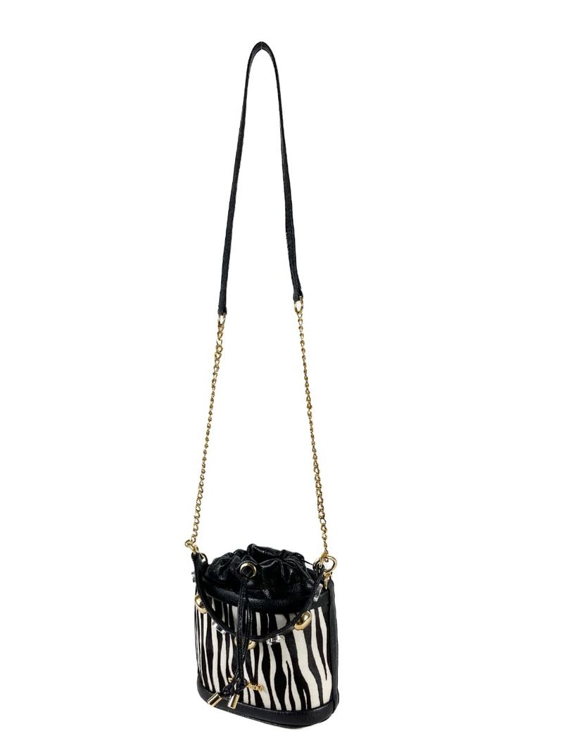 MINI BAG MARIAH COURO PRETO