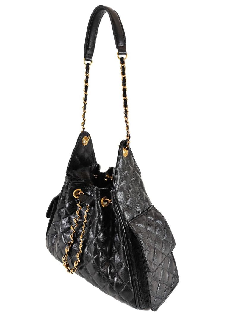 BOLSA MARISA COURO PRETO