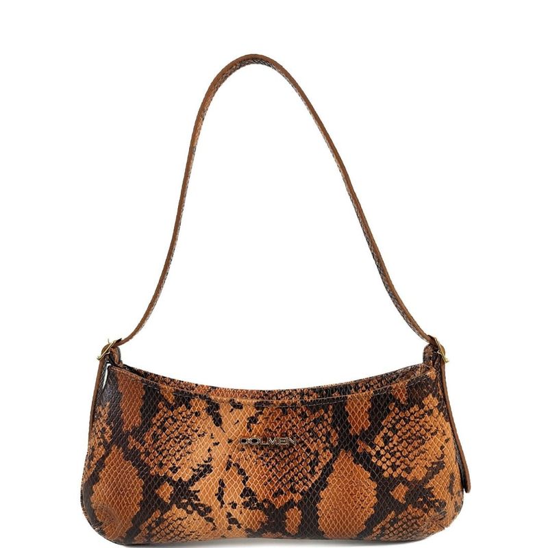 MINI BAG ESME COURO CARAMELO