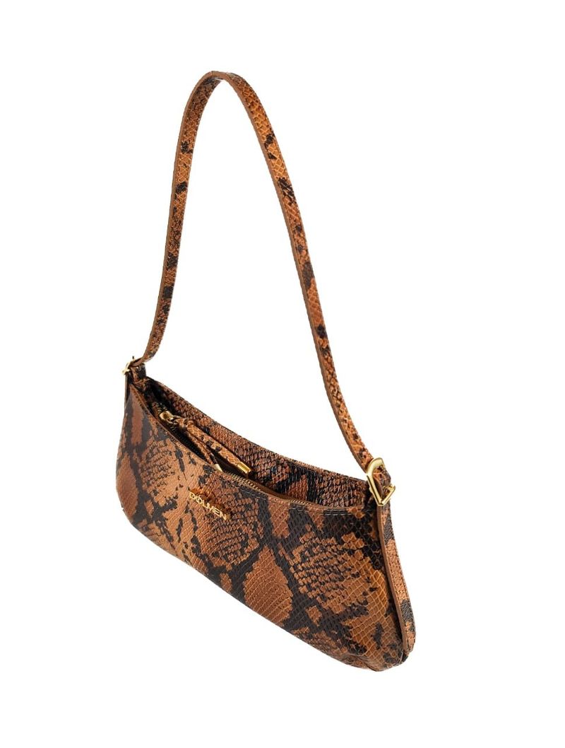 MINI BAG ESME COURO CARAMELO