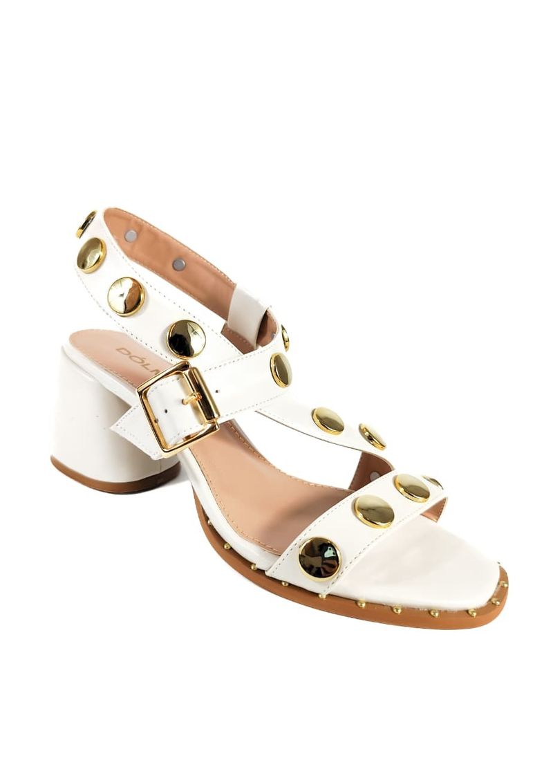 SANDALIA SALTO MEDIO OFF WHITE