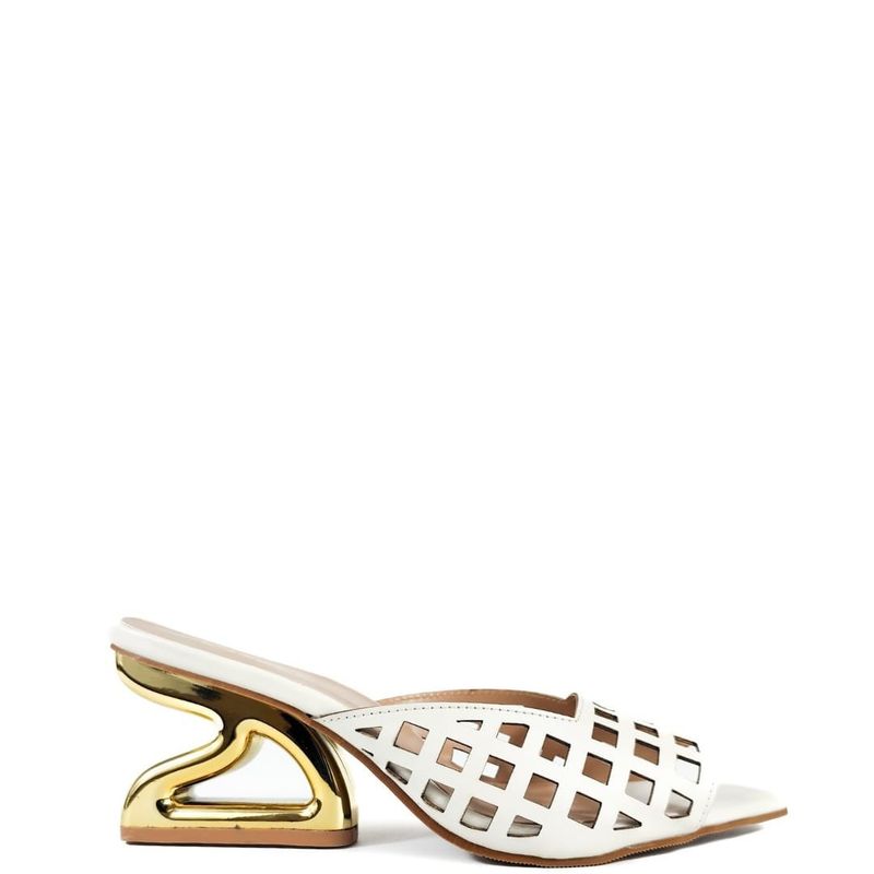 MULE SALTO MEDIO OFF WHITE