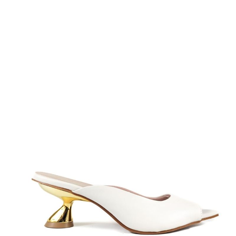 MULE SALTO MEDIO OFF WHITE