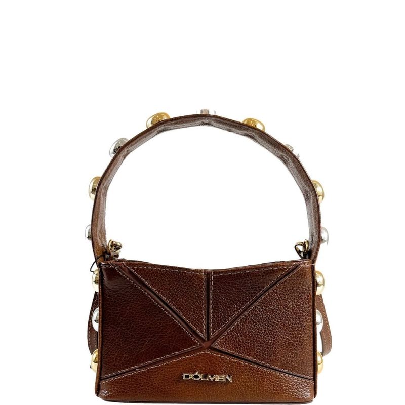BOLSA EVE TIRACOLO COURO PINHAO