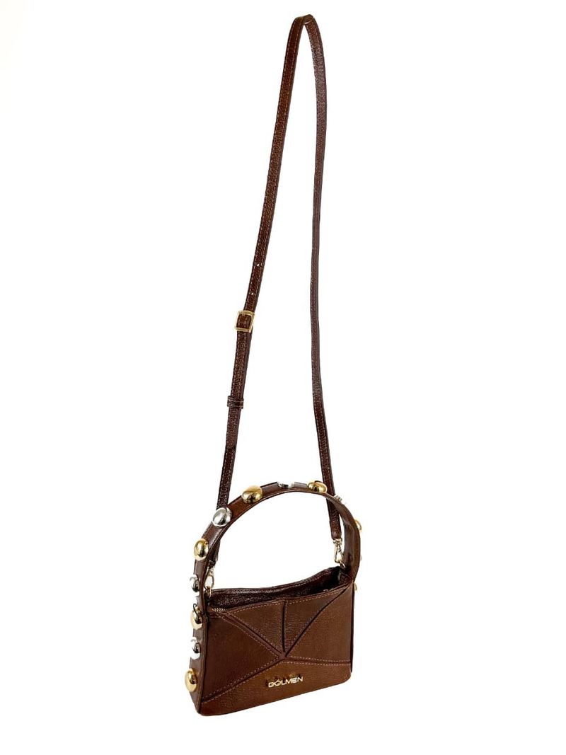 BOLSA EVE TIRACOLO COURO PINHAO