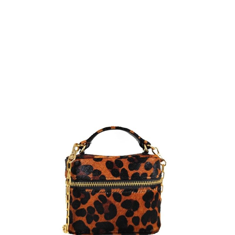 BOLSA MALLU TOTE COURO ONÇA