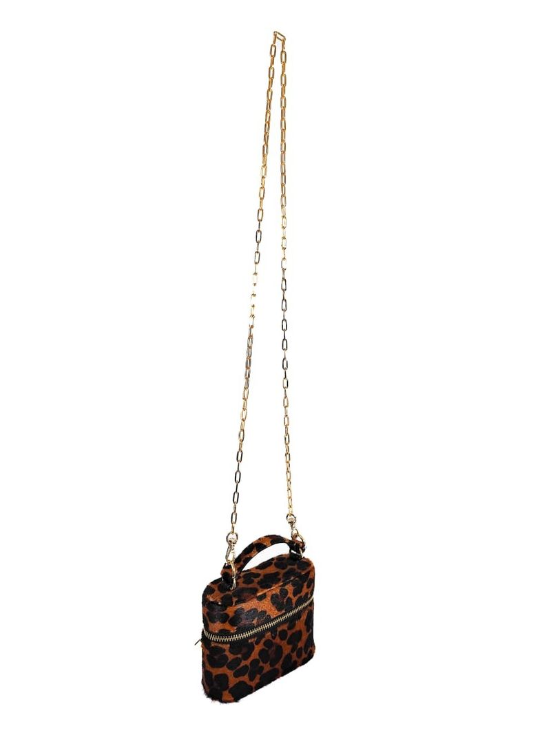 BOLSA MALLU TOTE COURO ONÇA