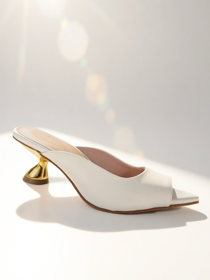 MULE SALTO MEDIO OFF WHITE