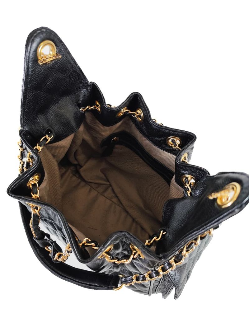 BOLSA MARISA COURO PRETO