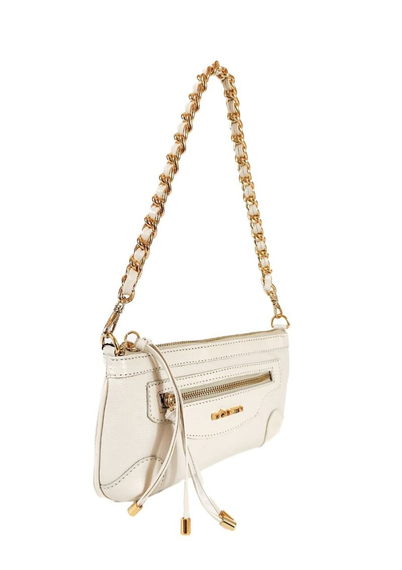 BOLSA FRIDA TIRACOLO COURO OFF WHITE