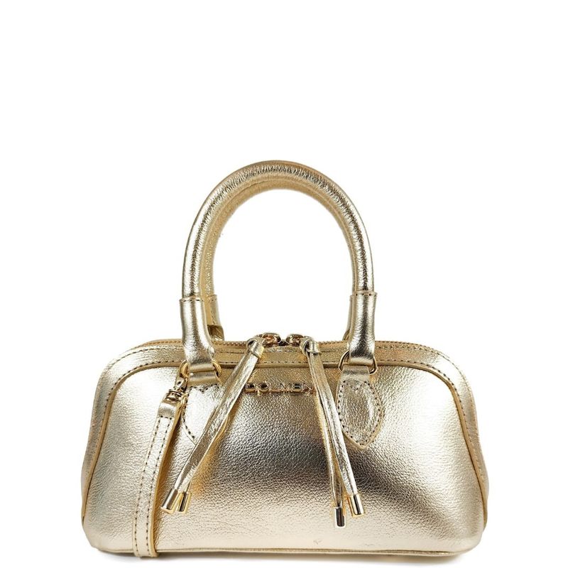 MINI BAG EMMA COURO OURO
