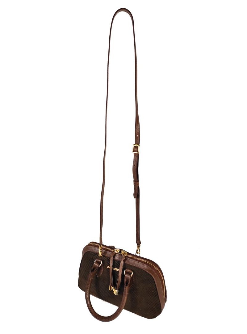 MINI BAG EMMA COURO CAFE
