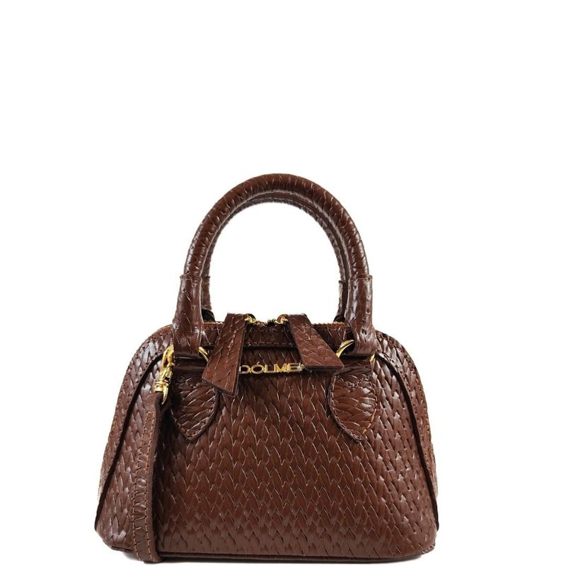 MINI BAG NEW LOLLA COURO CAFE