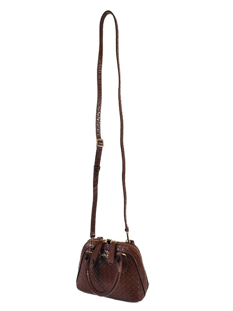 MINI BAG NEW LOLLA COURO CAFE