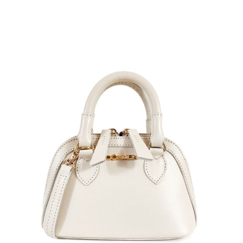 MINI BAG NEW LOLLA COURO OFF WHITE