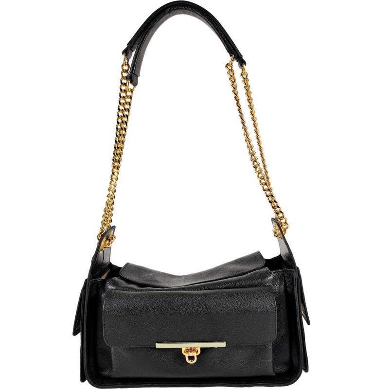MINI BAG INGRID COURO PRETO
